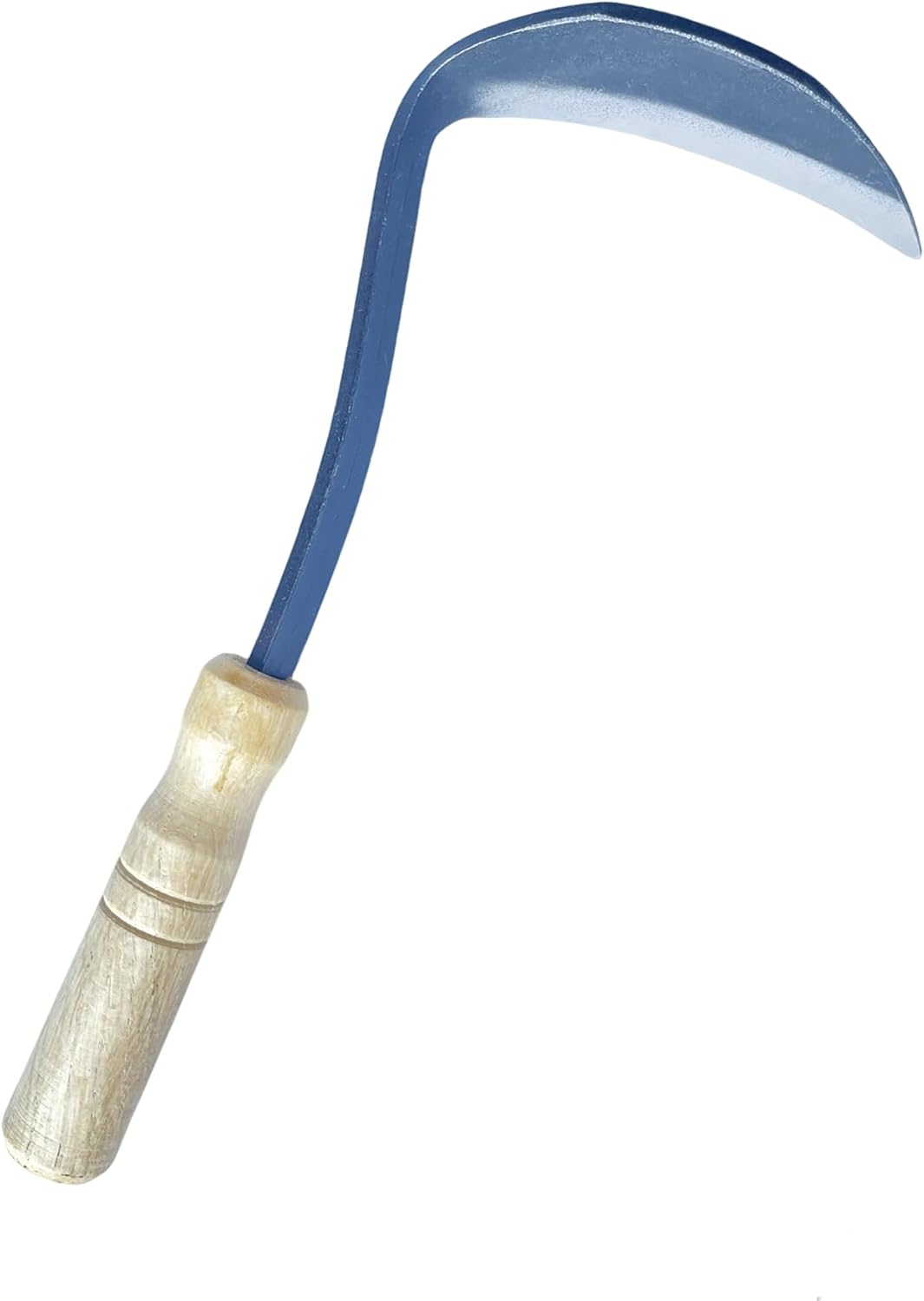 Gardening Hand Tools, Garden Hoe for Weeding, Japanese Weeding Sickle, Left Hand Scythe Tool for Grass Cutting