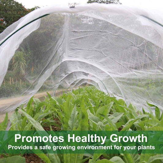 Garden Netting Kit for Raised Beds, 10x33ft Ultra Fine Mesh Netting