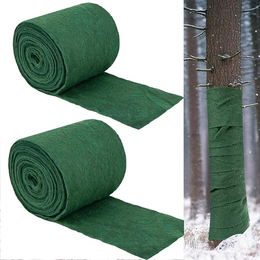 MAQIHAN Plant Covers Freeze Protection, 52.5 FT Breathable Tree Wrap