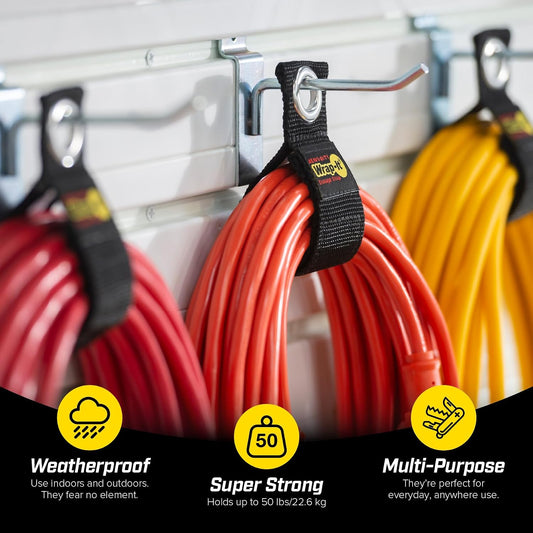 Heavy-Duty Straps, 10-inch (6 Pack)