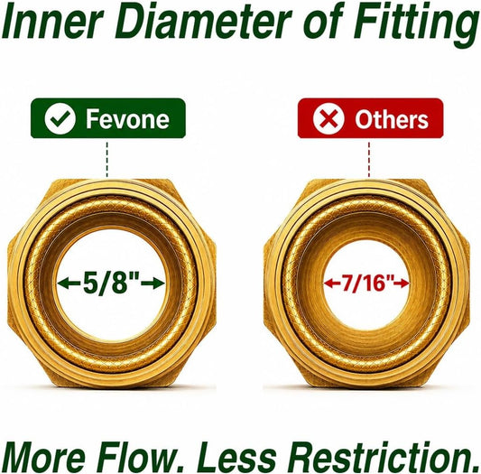 6 ft Lead-In Garden Hose, Hose Reel Leader Hose