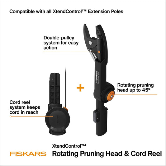 XtendControl Rotating Tree Pruner Head, Pole Not Included