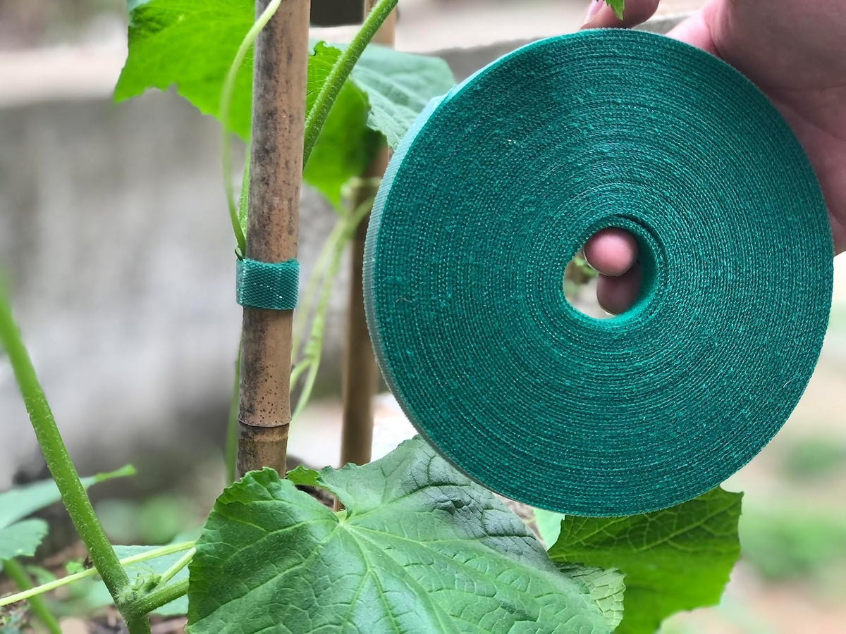 Soft Plant Wire, 49.2 ft Reusable Rubber Twist Ties Heavy Duty Garden Wire for Plants, Soft Twist Plant Tie to Support Plant Vines, Stems & Stalks and for Home Organization (49.2 feet/15 Meters)