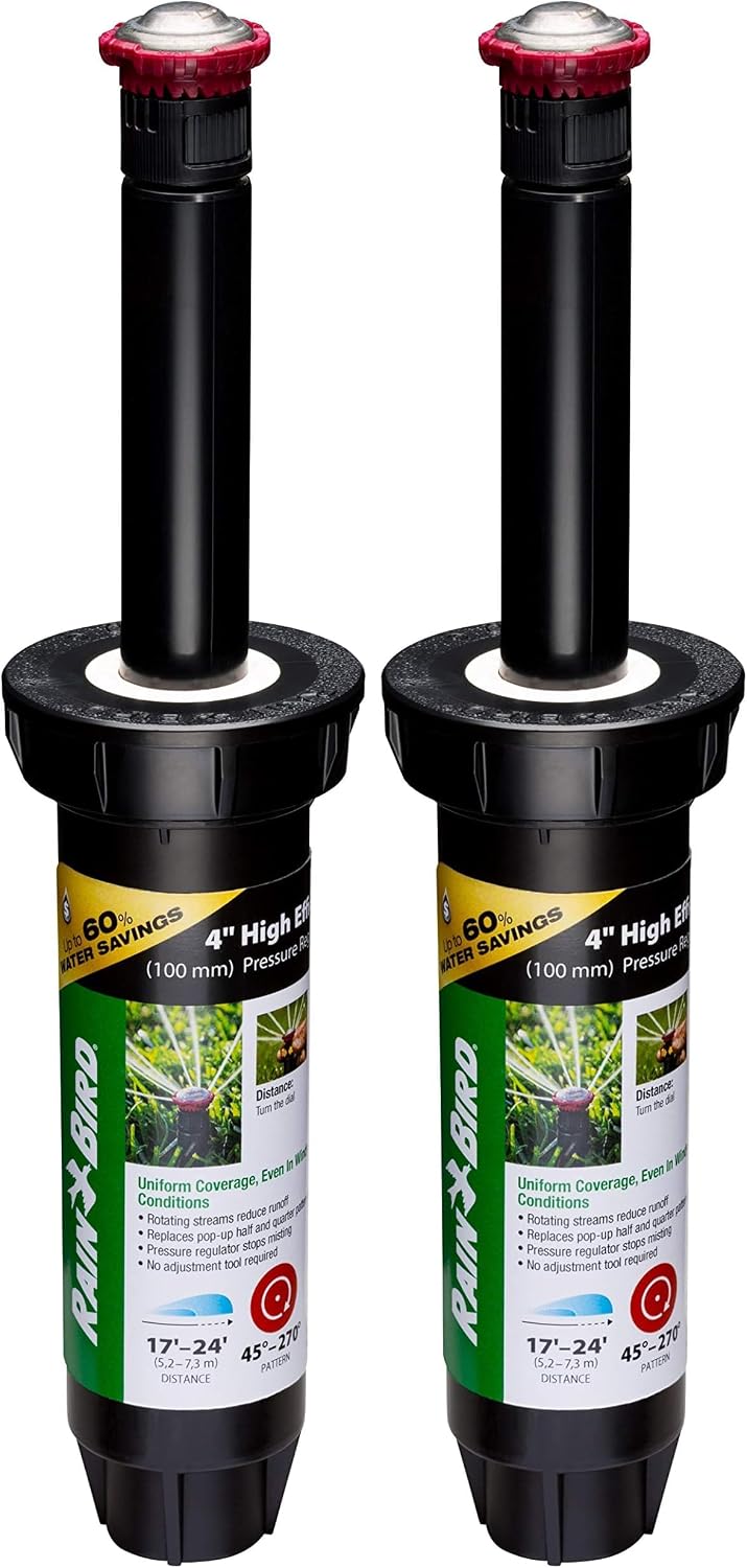 8SAPROPR HE Pro Rotary Sprinkler, Adj 45-270°, 8-14 Feet, 4"