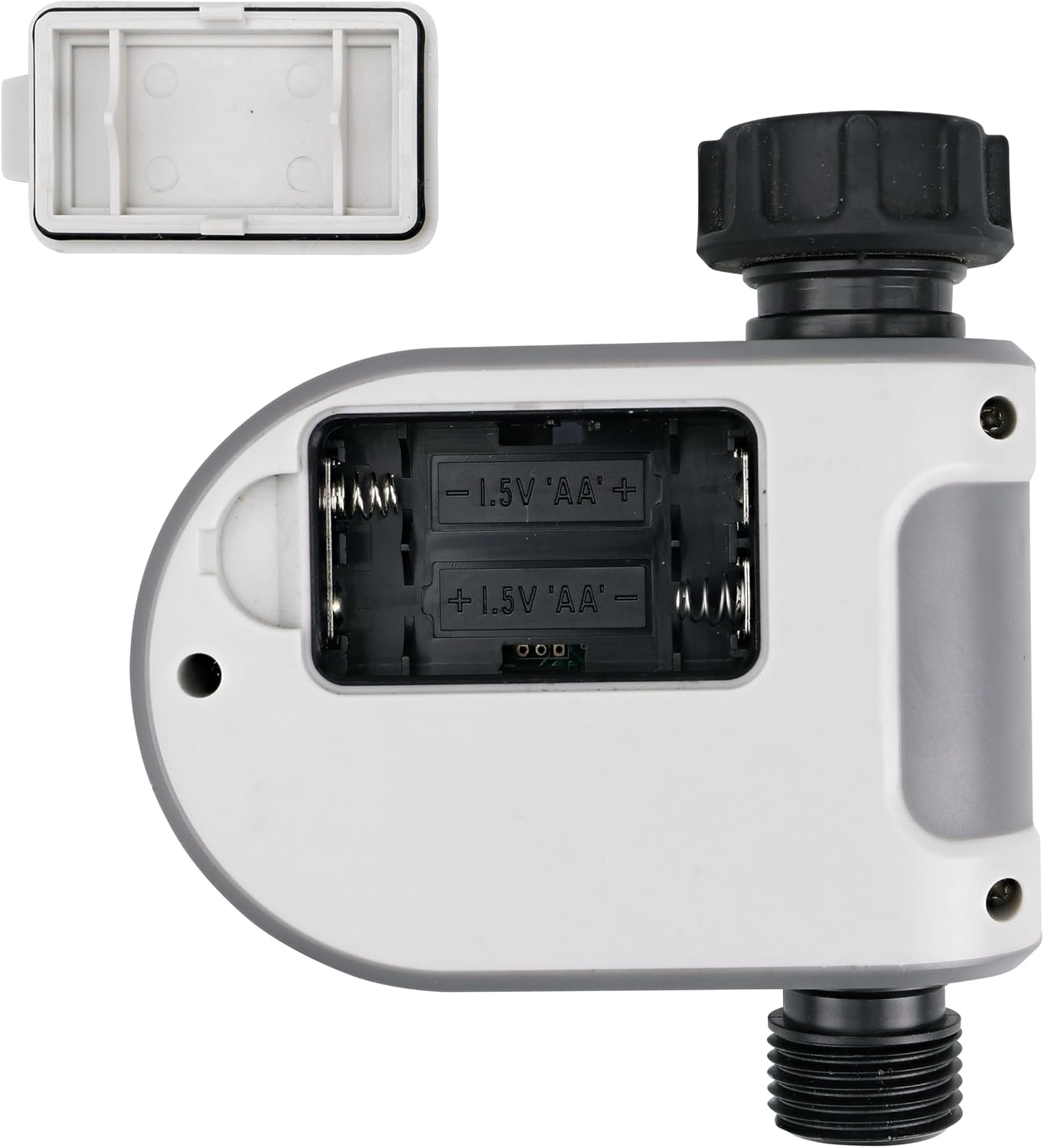 R675CT Analog 3-Dial Water, Sprinkler Timer with Rain Delay for Drip Irrigation, Garden, Self-Watering