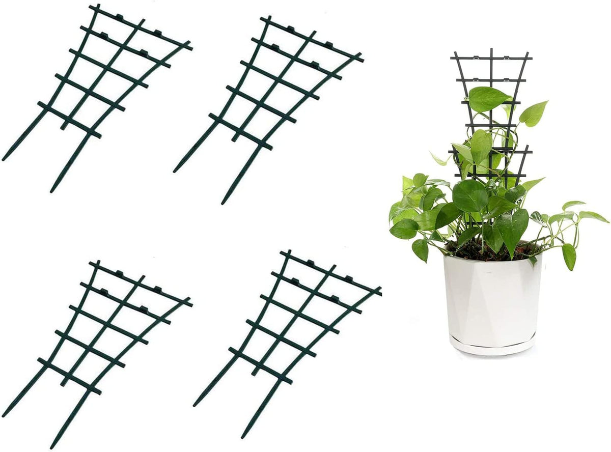 12Pcs Indoor Plant Trellis for Climbing Plants Outdoor, Stackable