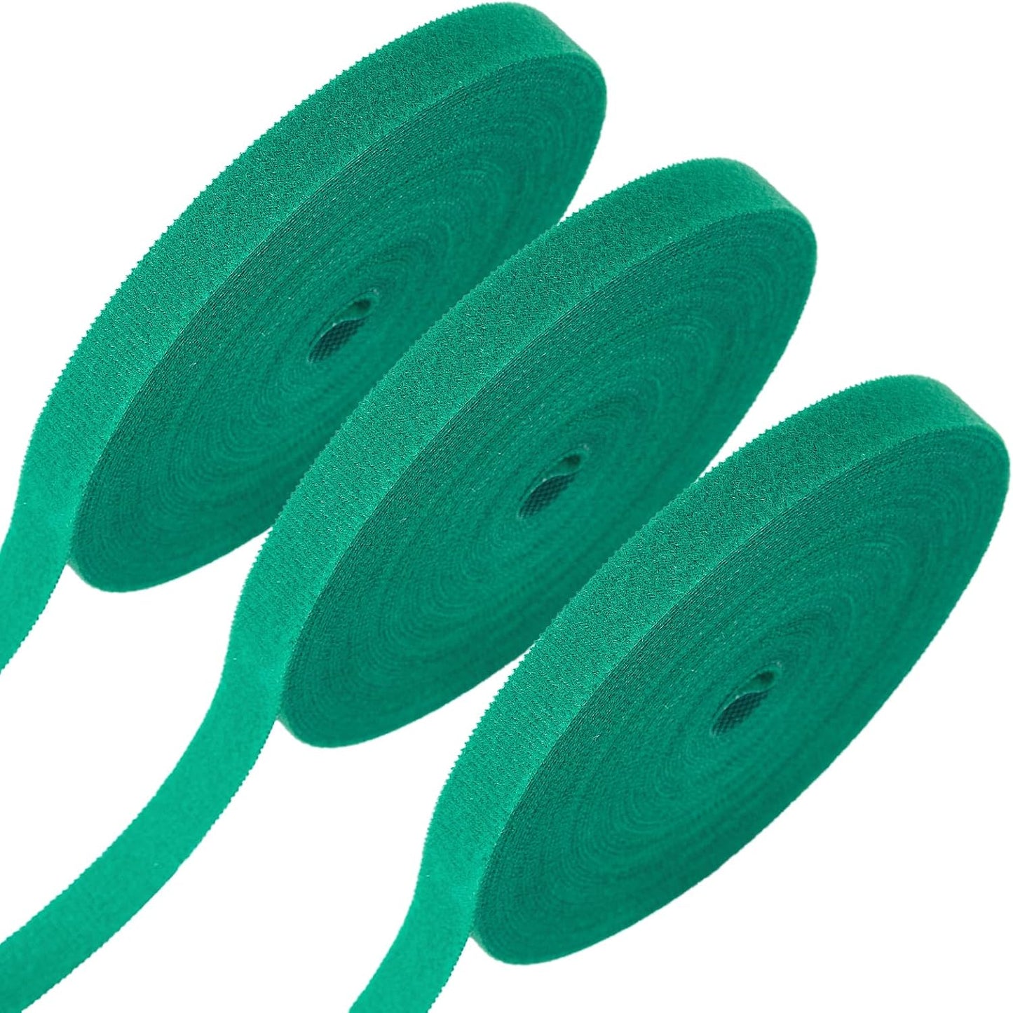 1 roll Garden Tie Green Tape Twist Ties for Plants Tomato Plant Support for Effective Growing for Climbing Plants,Reusable Adjustable Garden Plant Ties Gardening Strap