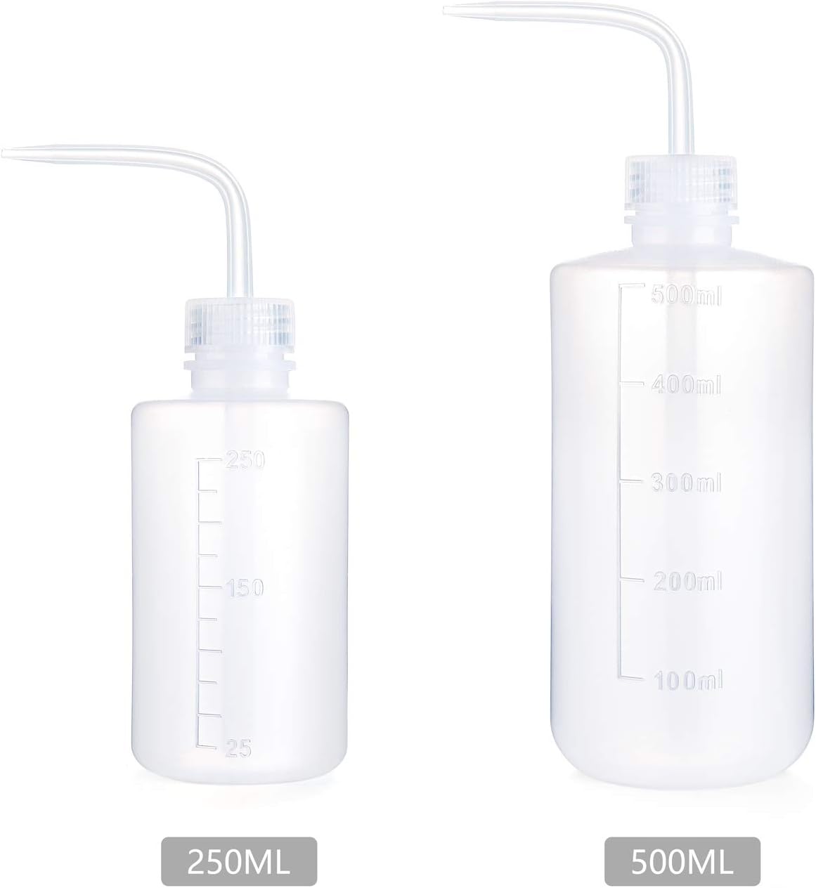 2 Pack Squeeze Succulent Watering Bottle, 250ML & 500ML Waterer Can