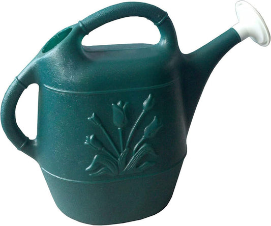 2 Gallon Watering Can - Hunter Green (Pkg/3, Hunter Green)