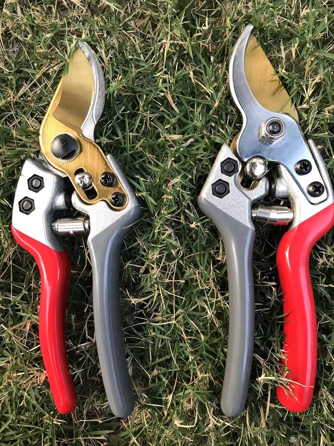 Garden Shears, Japanese Floral branch cutters, Snips for Gardening, Flower scissors Florist clippers, Hand Held Pruners for Gardening Heavy Duty, Pruning shears for garden (Wood grain)