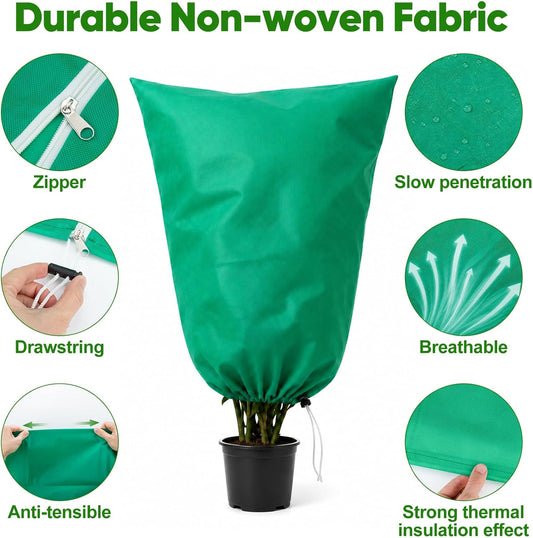 4 Pack Plant Covers Freeze Protection Frost Blanket 32"x47.2"
