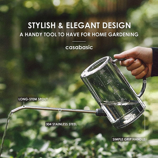 Small Watering Can, Plant Water Can for Indoor Plants, Plant Waterer 1Liter