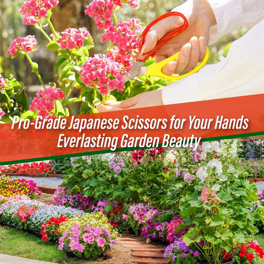 Trimming Scissors 6" - Japanese Garden Plant Herb Buds Flower Shears
