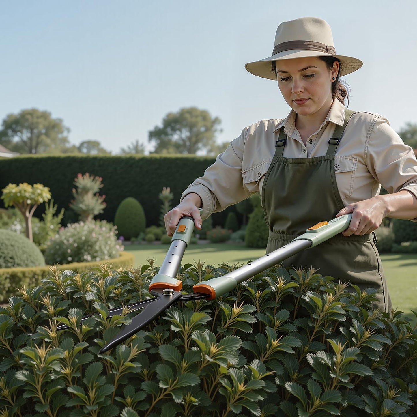 ® Extendable Hedge Shears Lightweight Ultra Sharp Blade for Bushes