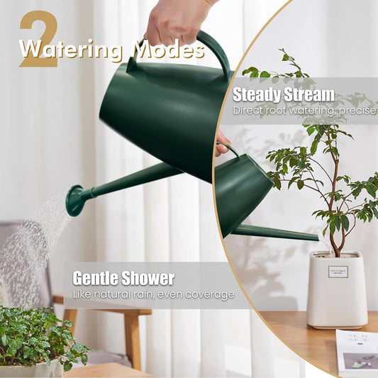 60 oz Watering Can, Small Watering Can for Indoor Plants with Long Spout