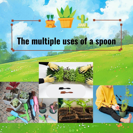 10Pcs Mini Shovel,Plastic Mini Gardening Shovel Spoons Soil Scoops,Succulent Sand Scoops/Coffee Beans,Small Mini Potting Scoop Plant Flower Cultivation Digging Transplanting Tools (5-Colors)