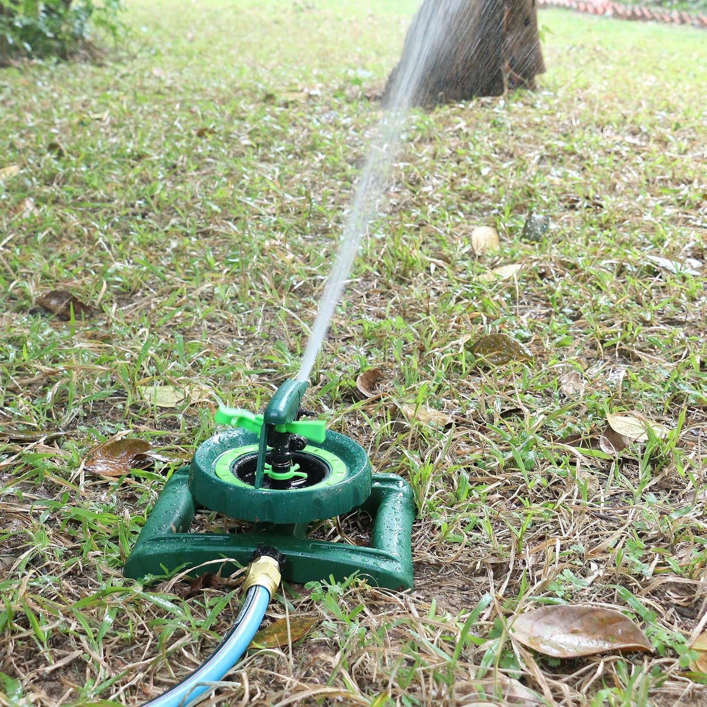 Pattern Impulse Sprinkler for Medium to Large Yard Areas, Customizable Watering Pulsating Sprinklers for Yard, Lawn Impulse Sprinkler for Irregular Shapes, Covers up to 5,800 Sq. Ft