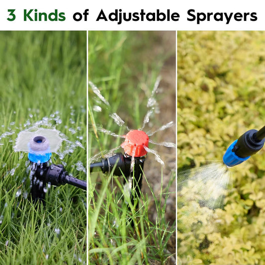 200FT Quick-Connect Drip Irrigation System