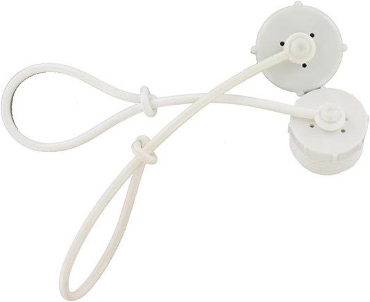 A0171VP White Carded Drinking Water Hose Storage Cap