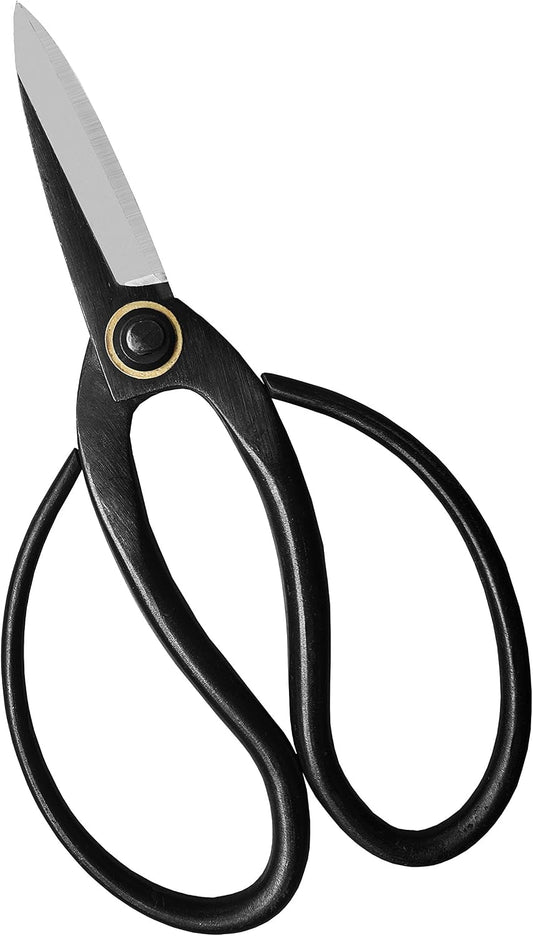Professional 7.3" Bonsai Scissors(GPPS-1012), For Arranging Flowers, Trimming Plants, For Grow Room or Gardening, Bonsai Tools. Garden Scissors Loppers.