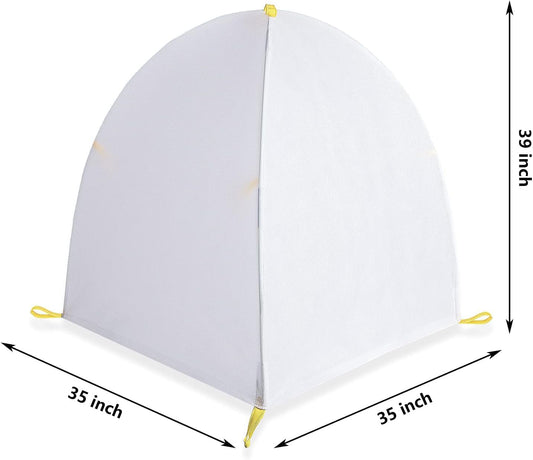 35 x 35 x 39 Inch Warm Plant Protection Tent, Winter Shrub Frost Covers