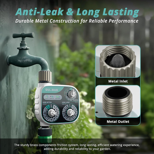 Mechanical Dial Hose Timer, Waterproof Sprinkler Timer