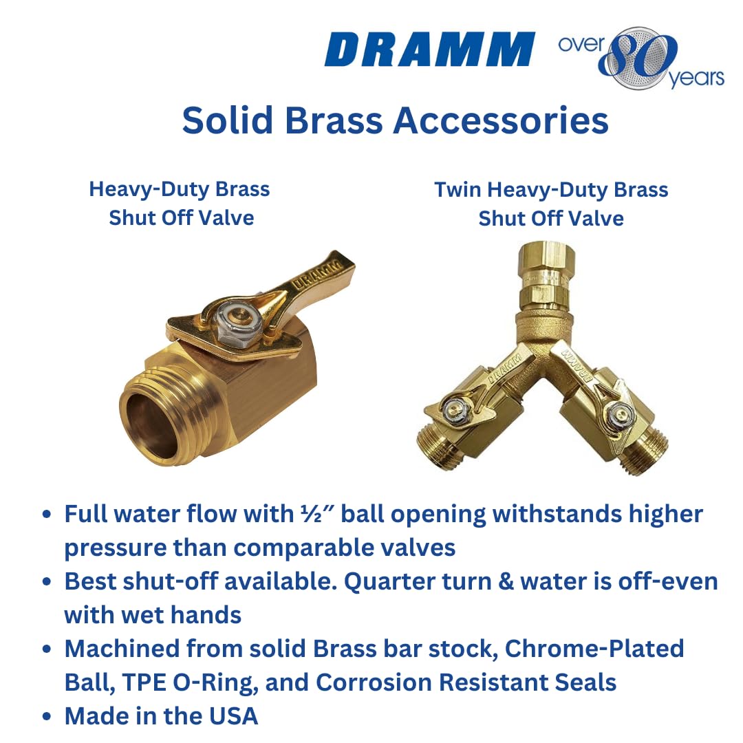 12353 Heavy-Duty Brass Shut-Off Valve
