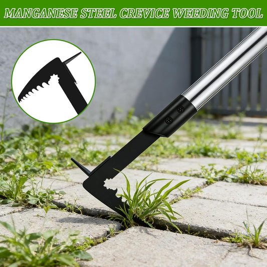 Crack Weeder - Manganese Steel Manual Crevice Weeding Tool