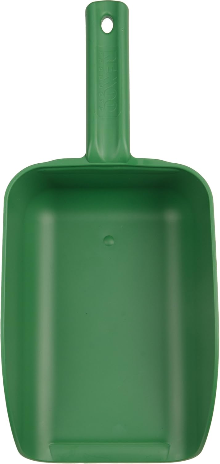 Large Hand Scoop,Green,15 x 6-1/2 In 65002-1 Each