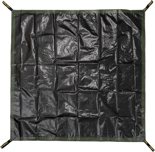 Leaf Tarp with Handles, 6x6 Feet Tarps for Leaves, Heavy Duty Waterproof Tarps for Leaf Cleanup, Waste Debris Removal.
