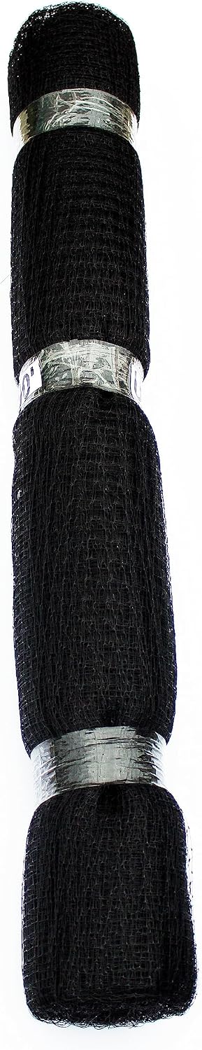 Garden Bird Netting, 3/4" Mesh, 14'x100', Black