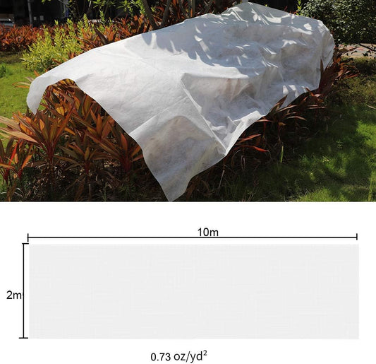 Plant Cover Freeze Protection,Reusable Frost Protection Plant Blanket,Floating Row Cover Garden Fabric Plant Cover,Frost Cloth Blanket Protecting Fruit Tree Potted Plants