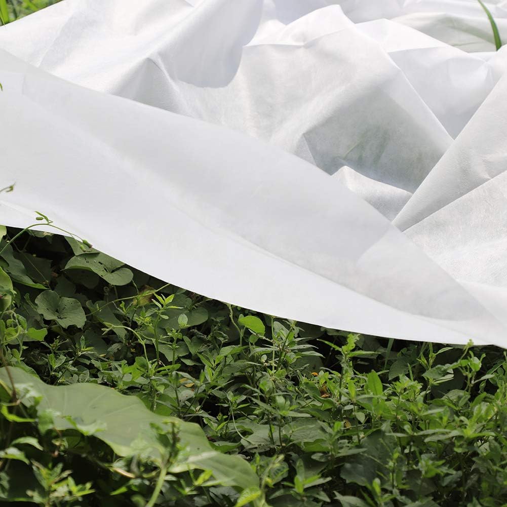 Plant Cover Freeze Protection,Reusable Frost Protection Plant Blanket,Floating Row Cover Garden Fabric Plant Cover,Frost Cloth Blanket Protecting Fruit Tree Potted Plants