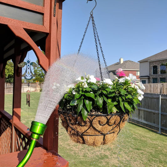 Watering Wand, 24 Inch Sprayer Wand with Superior Stainless Head, Perfect for Hanging Baskets, Plants, Flowers, Shrubs, Garden and Lawn