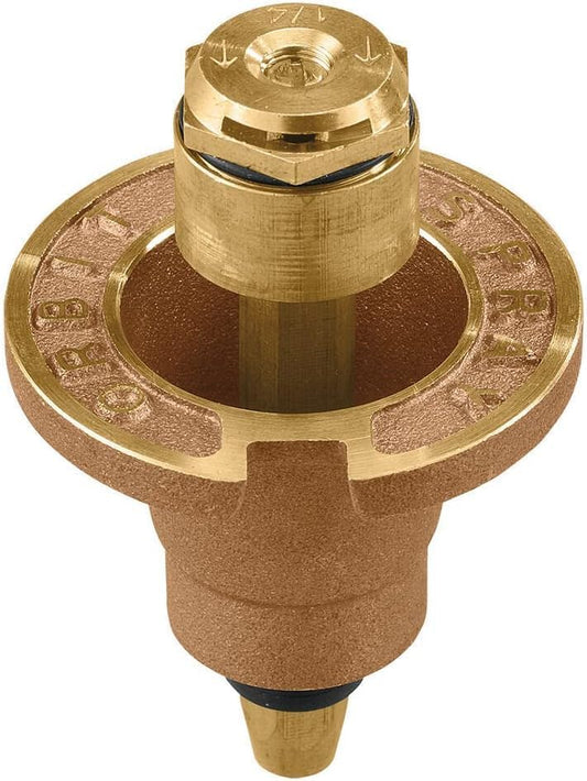 3-Pack 54072 Brass Pop-Up Flush Head Sprinkler with Quarter Pattern Spray Nozzle