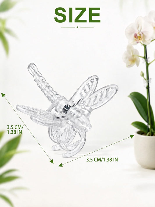 100Pcs Plant Orchid Clips, Garden Plant Support Clip
