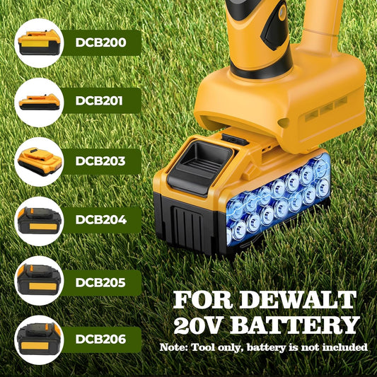 Cordless Hedge Trimmer Compatible with Dewalt 20V Battery