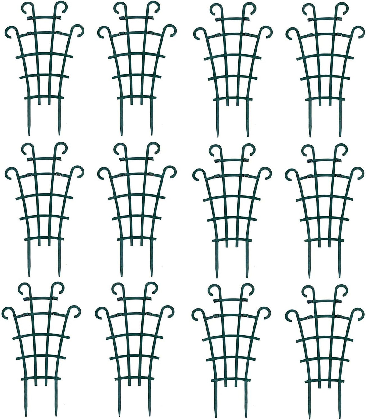 Trellis for Potted Plants, 4Pcs Stackable Small Indoor Plant Trellis