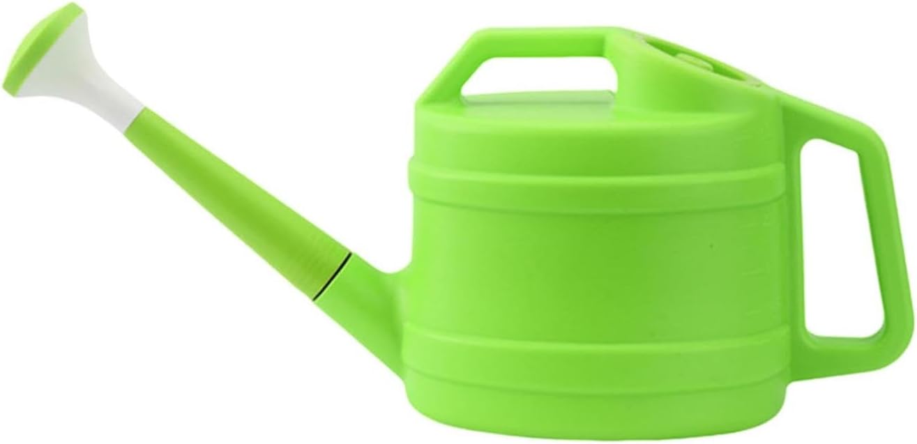1 Gallon Watering Can for Plants, Garden Water Can with Detachable Long Spout, Easy-Pour Plastic Watering Can for Indoor Outdoor Use in Patio Lawn (Blue)