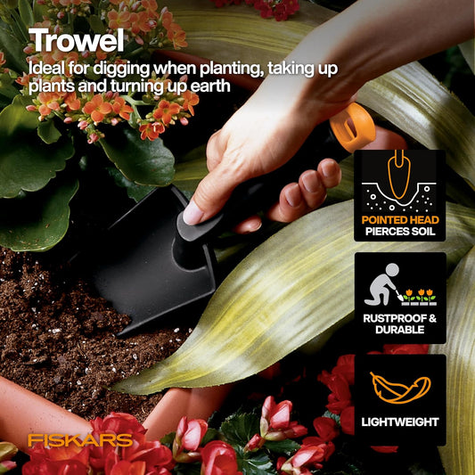 6-Piece Vegetable Gardening Essentials Tool Set w/Garden Shears
