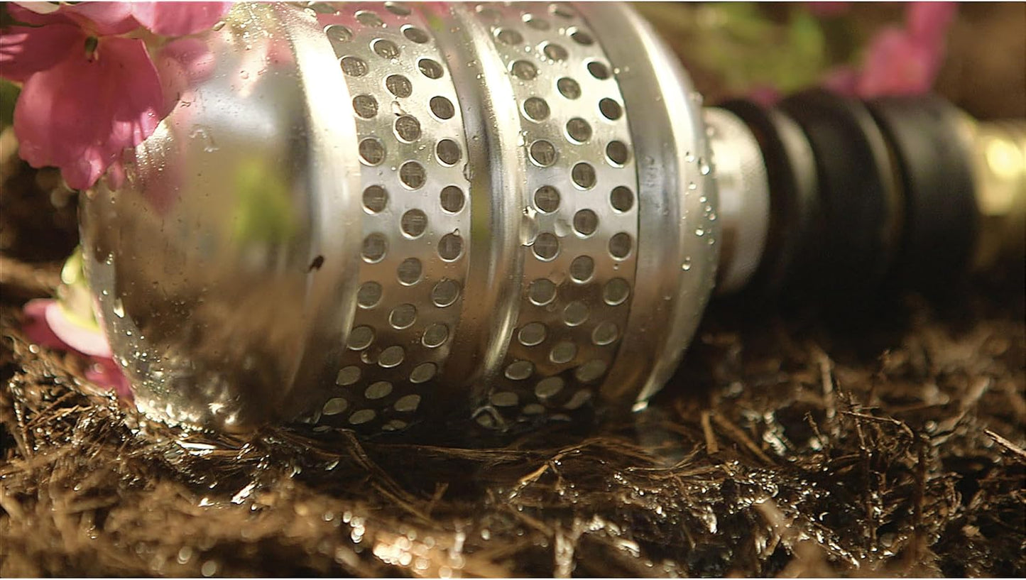 Metal Bubbler Sprinkler, Garden Spot Sprinkler for Small Areas, Aluminum Diffuser Flood Nozzle for Delicate Watering