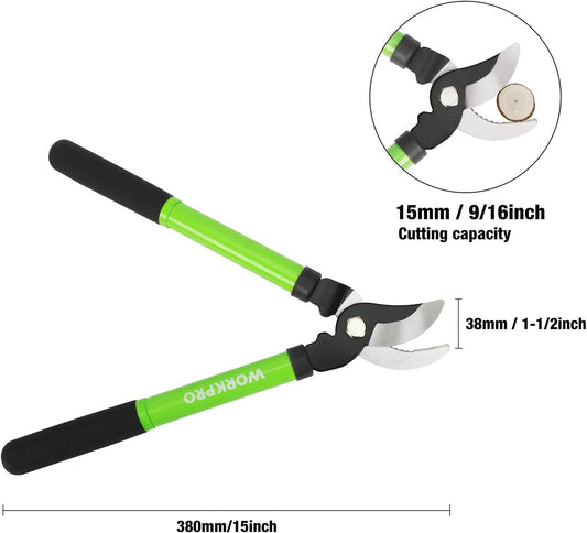 W151010 Limb and Branch Pruner Tool Set, Heat-Treated Steel (1 Set)