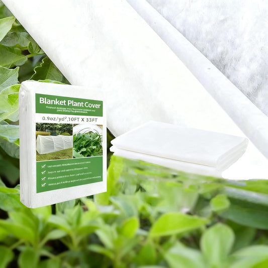 Plant Covers Freeze Protection,Reusable Garden Fabric Floating Row Cover For Outdoor Plants, Tree Covers Freeze Protection, Winter Garden Blanket, Sun Cover For P(Size:6.56ft/2m×16.4ft/5m,Color:Green)
