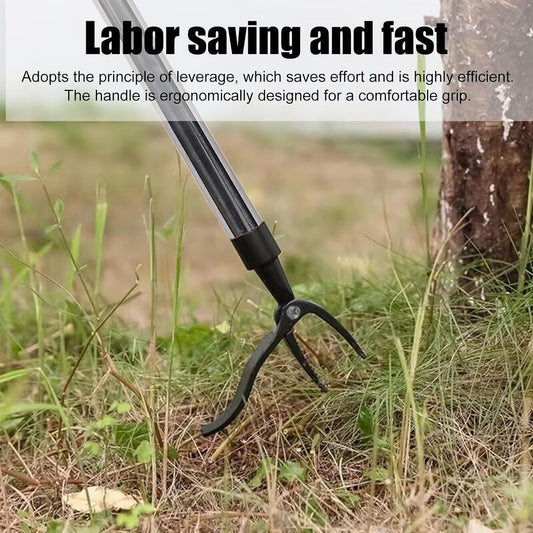 banapoy Long Handle Weed Puller, Garden Stand Up Weed Puller Tool, Weeder Puller Tool Claw Root Remover for Lawn Care Yard Without Bending, Easy Installation, banapoyb6qgsr2my7