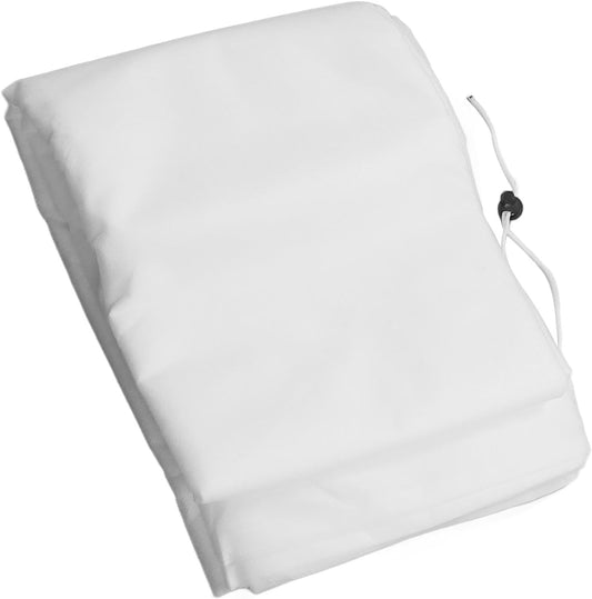 Plant Cover Freeze Protection, White Non Woven Fabric Outdoor Plant Freeze Frost Blanket Floating Row Cover Plants Jacket for Cold Winter Weather Potted Plants Cedar(80x100cm/31.5x39.4in-White)