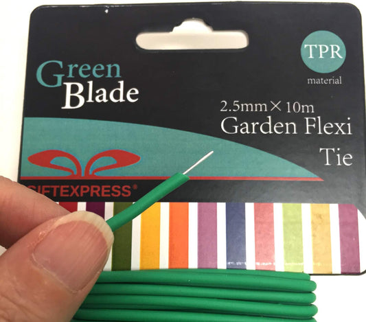 Pack of 6 Garden Soft Wire Tie, 32.8' ea. Garden Plant Tie, Light Duty Flexi Tie, Plant Twist Ties