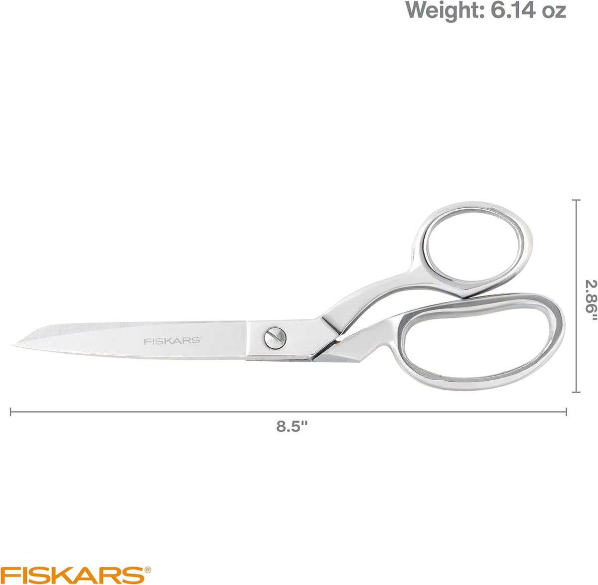 12-92977097J Forged Embroidery Scissors, 4 Inch, Gray