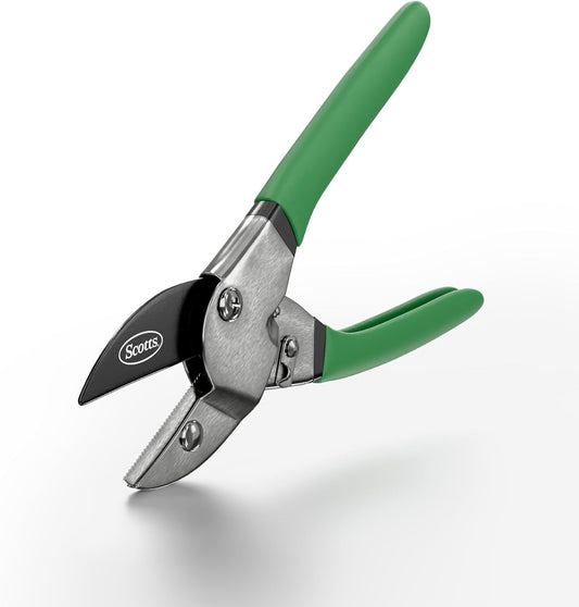 8 in. Anvil Pruning Shears – 1/2 in. Cutting Capacity, Heavy-Duty Garden Pruner for Dry Stems and Dead Wood, Sap Resistant – Comfort Grip with Sharp Carbon Steel Blade for Yard and Garden Use