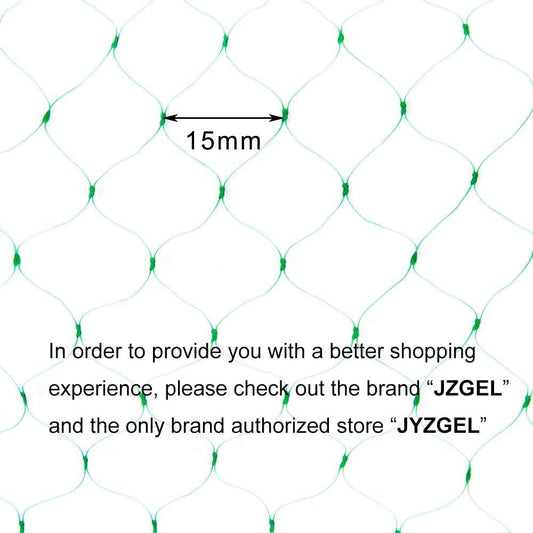 Bird Netting for Garden, 13 x 33Ft Anti Bird Net with 50 Ties and 20 Tacks