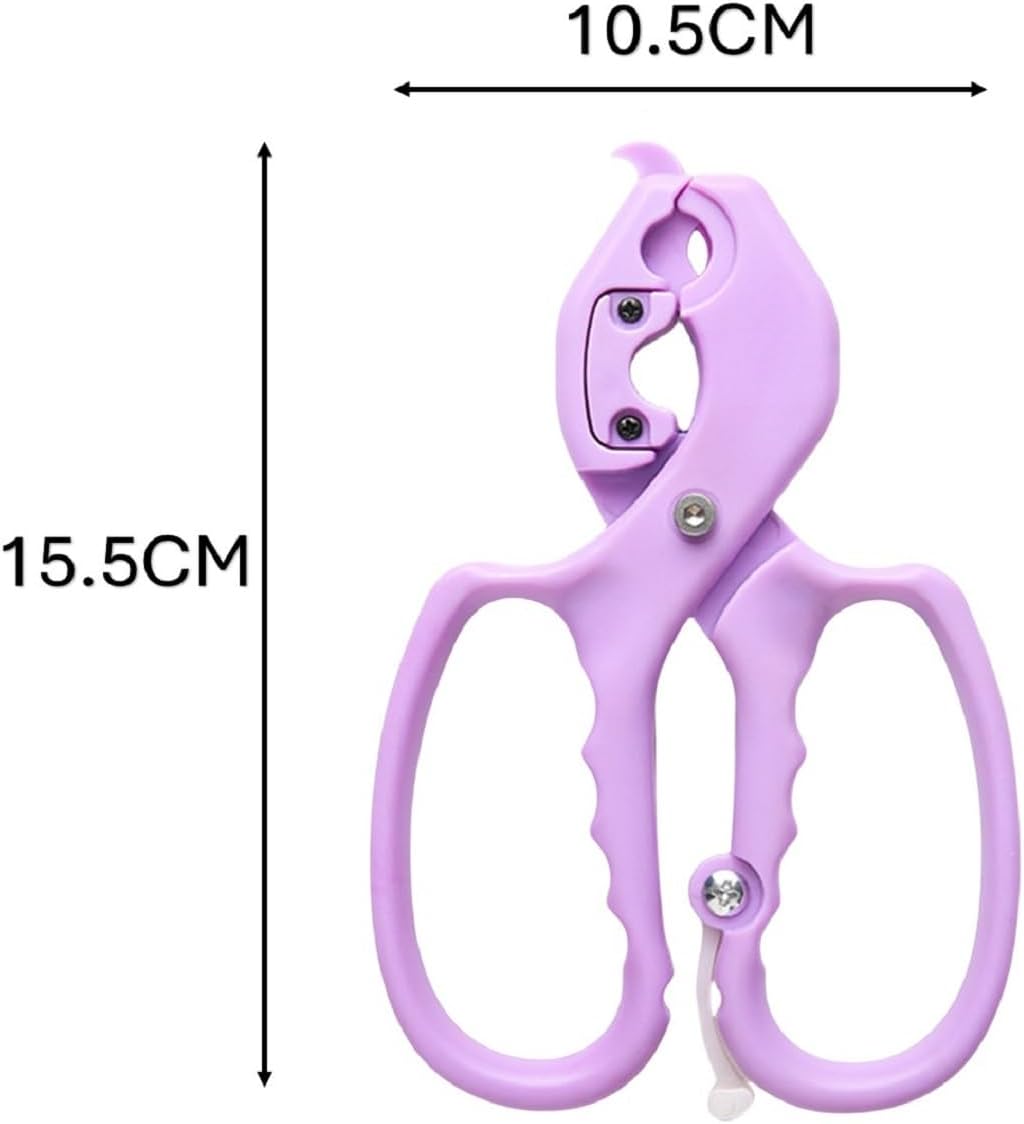 2 in 1 Scissors for Flower Cutting Scissor Professional Floral Scissors and Shears Florist with Thron Remover Floral Snips for Cut Flowers (AY)